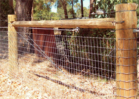 ABOVE GROUND GARDEN ELECTRIC WIRE FENCE SYSTEM KIT