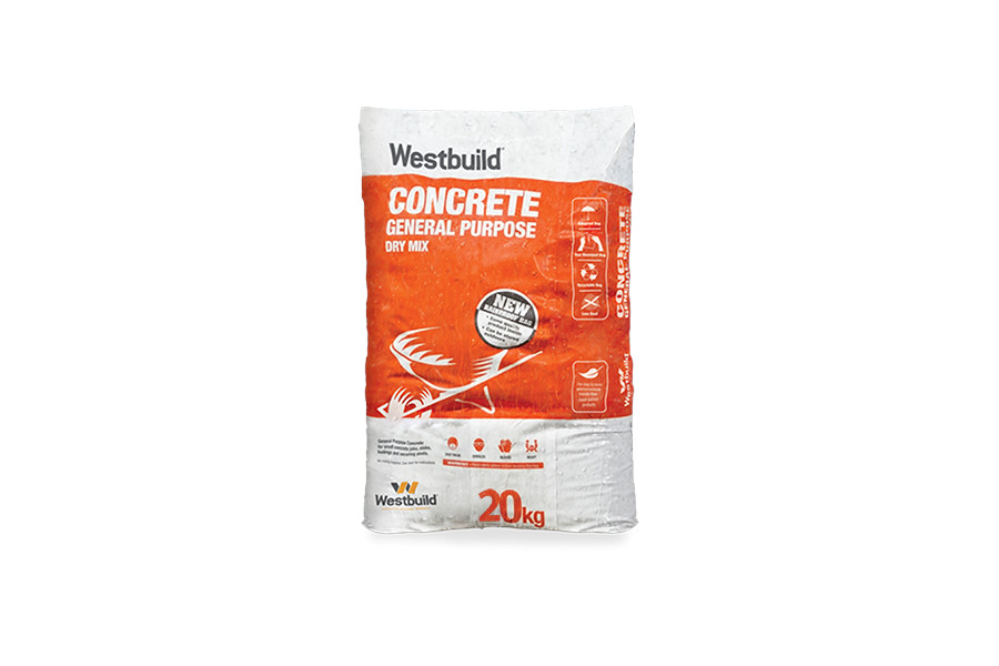 Westbuild General Purpose Concrete Mix 20kg (GPCONCRETEMIX20KG)