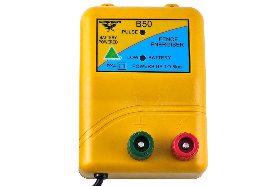 Thunderbird Small/Medium Battery Energiser 5km (B50)