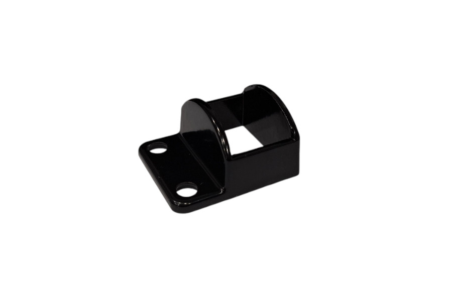 Aluminium Pool Fence Brackets 38x25mm Black
