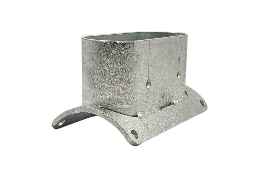 (image for) Cattle Rail External Bracket Curved Plate