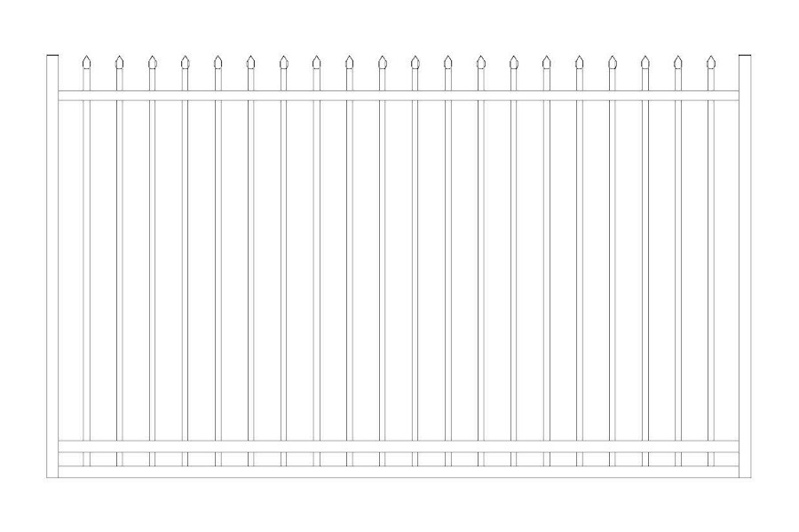 Garrison Gate 1.8mH x 3.0mW Black (GG 1800X3000)