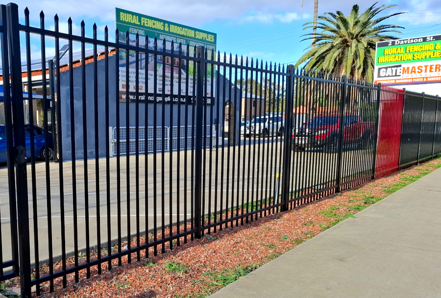 Garrison Fence Panel 1.2mH x 2.4mW Black (GFP 1200X2400)