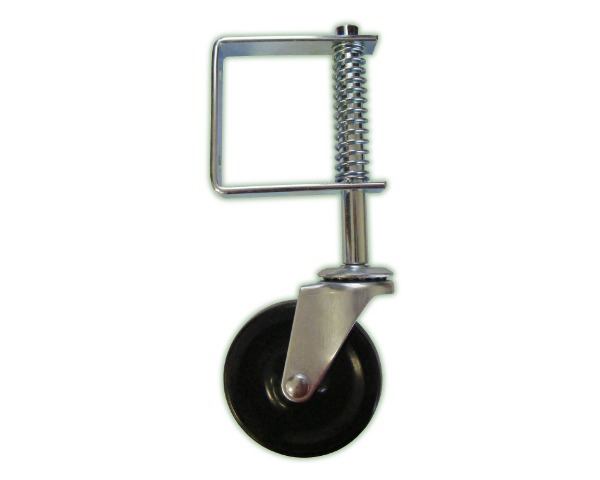 (image for) Gate Castor Spring Loaded 4" (GATE WHEEL SPRING LOADED)