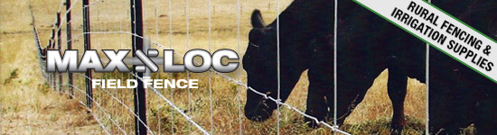 Max-Loc Field Fence at Rural Fencing & Irrigation Supplies