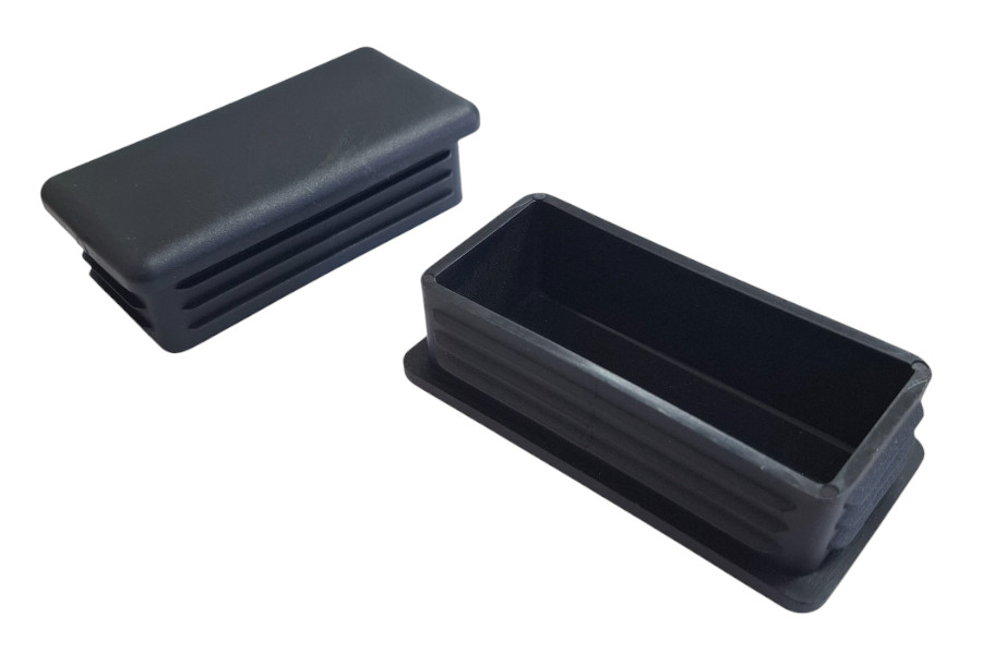 (image for) Plastic Cap 100x50 Black (PC100X50)