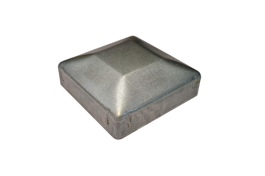 (image for) Square Cap 75x75mm Galvanised